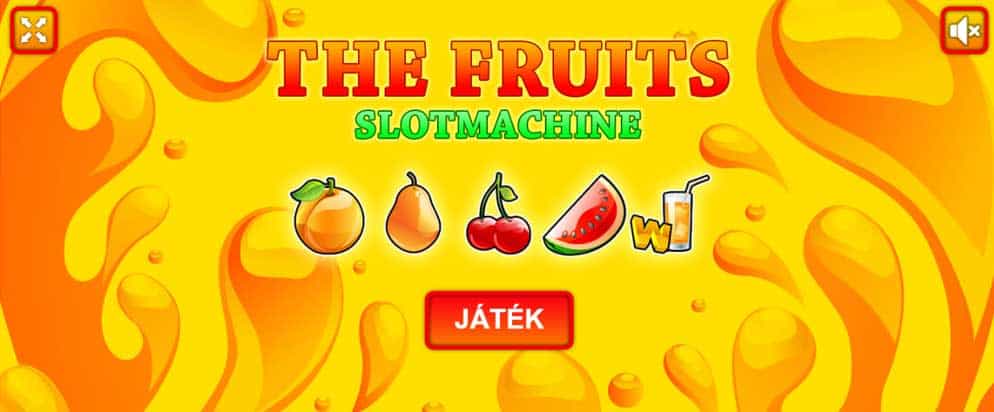 Online gyümölcsös nyerőgép játék ingyen